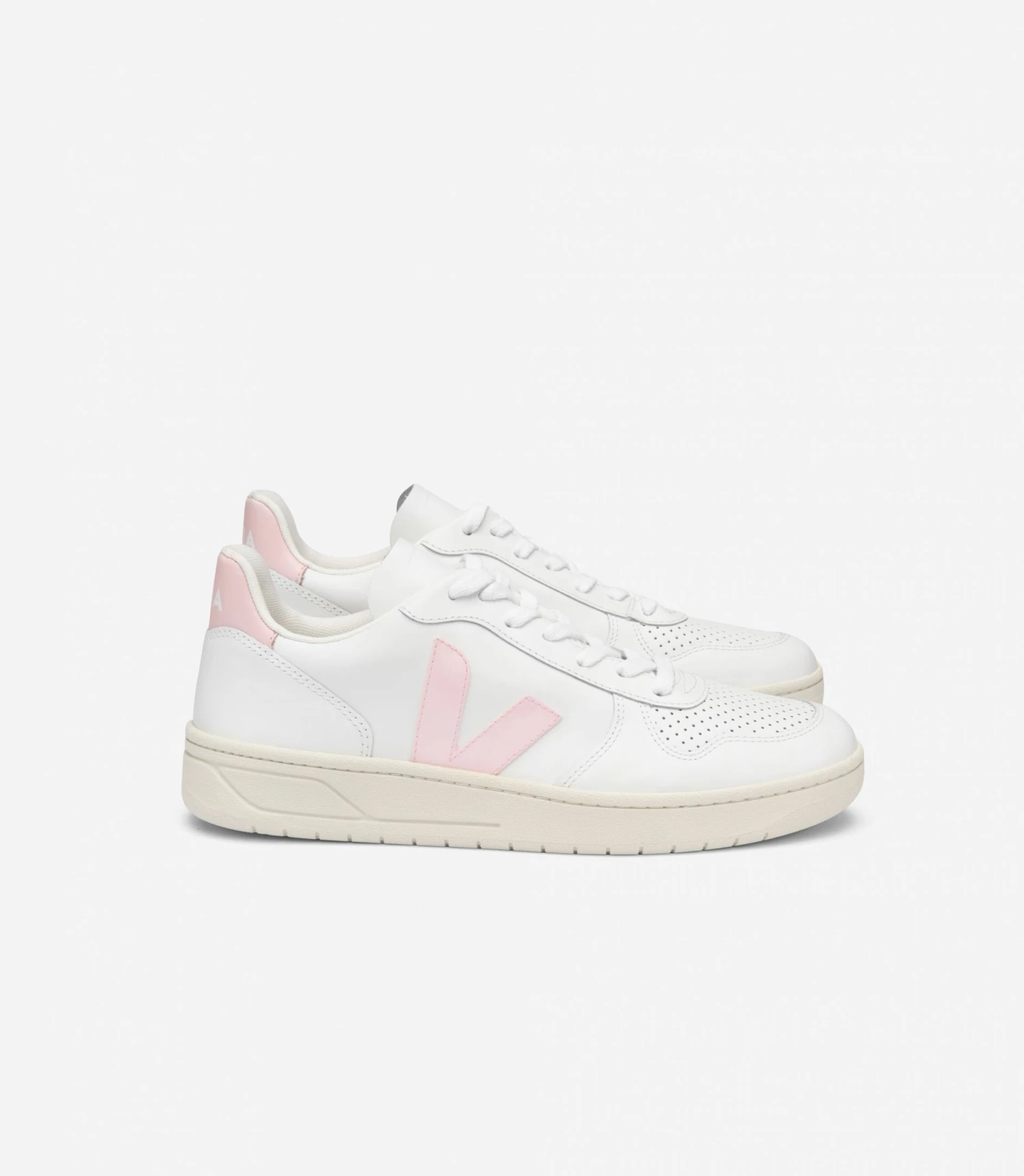 Veja White V 10 Leather Petale