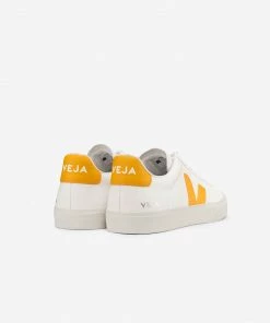 Veja Zapatillas Campo Chromefree - White / Ouro