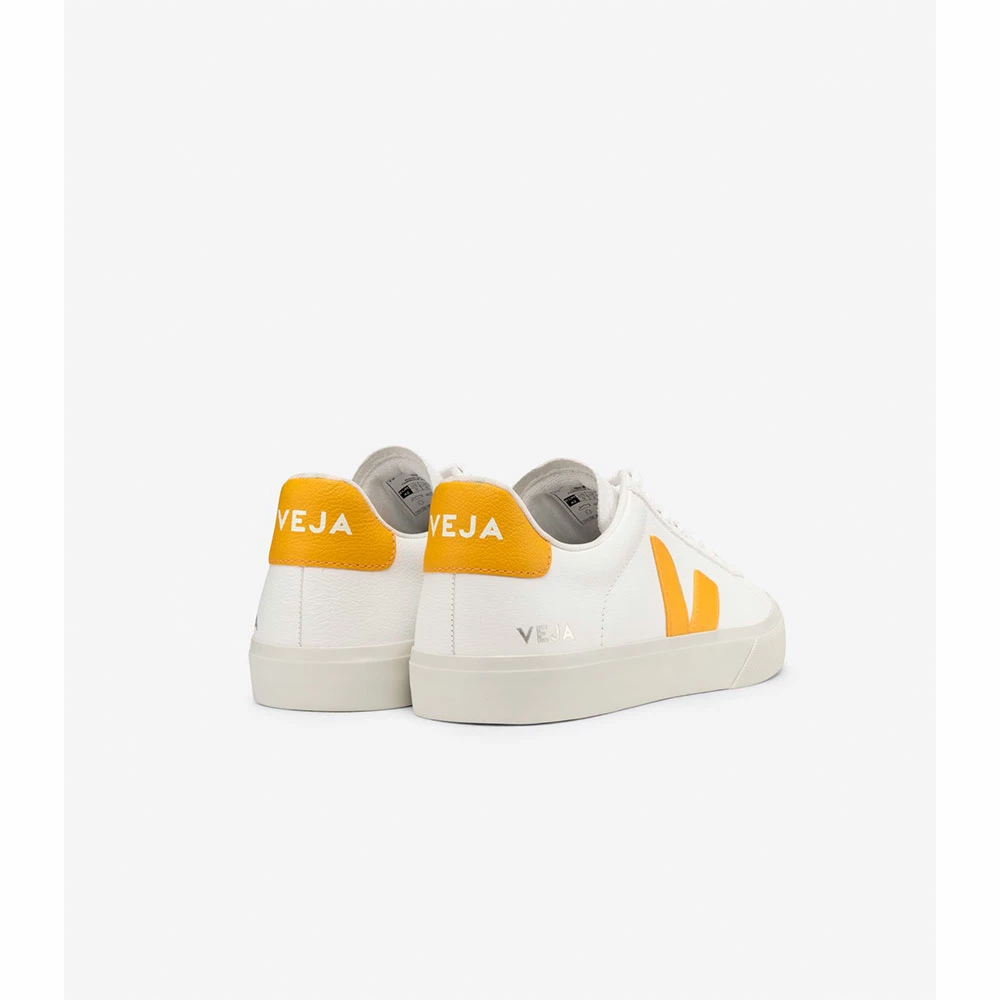 Veja Zapatillas Campo Chromefree - White / Ouro