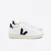 Veja V-10 Extra White Black Sneakers Woman