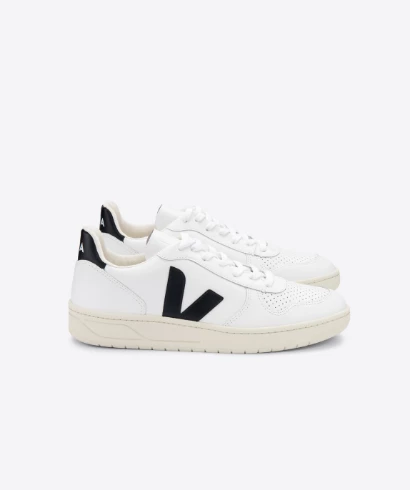 Veja V-10 Extra White Black Sneakers Woman