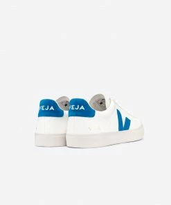 Veja Zapatillas Campo Chromefree - White / Swedish Blue