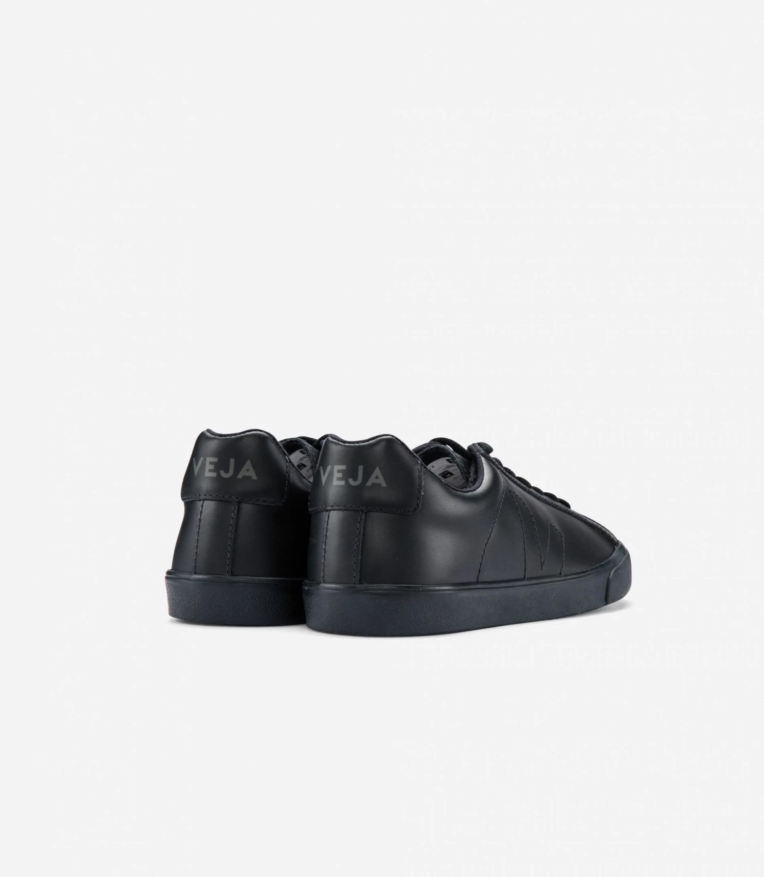Veja Full Black Leather Esplar Sneaker