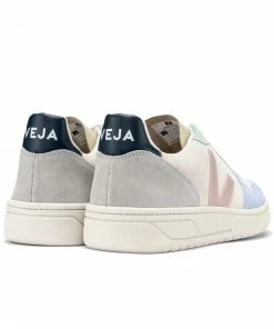 Veja V-10 Suede Trainers Multico Natural Babe