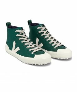 Veja Nova High Top Canvas Trainers - Poker Pierre