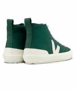Veja Nova High Top Canvas Trainers - Poker Pierre