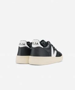 Veja V-10 Black White Butter Sole Sneakers