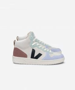 Veja V-15 Suede Multico Natural Black