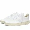 Veja Veja V-10 CWL Basketball Sneaker White & Natural