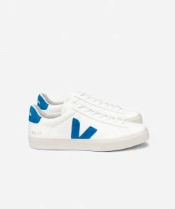 Veja Zapatillas Campo Chromefree - White / Swedish Blue