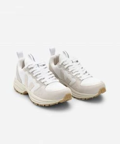 Veja Venturi Woman Alveomesh White Pierre Natural