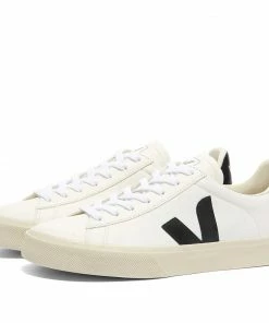 Veja Veja Womens Campo Sneaker White & Black