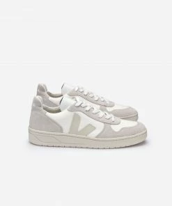 Veja V-10 B-Mesh White Natural Pierre Shoes